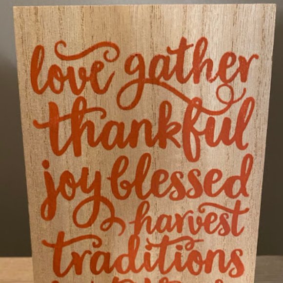 Thankful Always "Custom" Wood sign - Picture 1 of 1